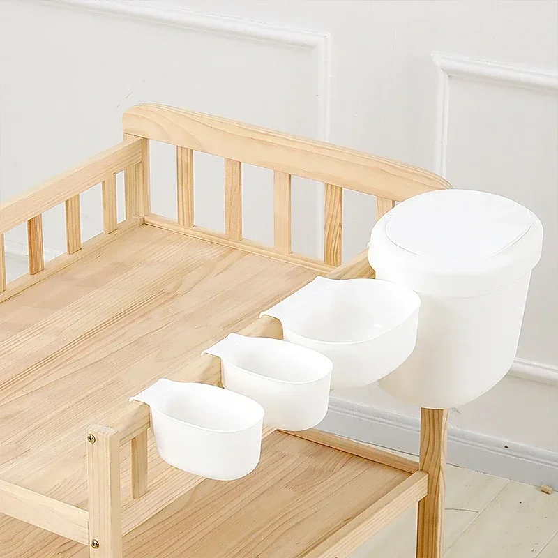 Baby Nursery Themes - صندوق تخزين معلق من القطن لسرير