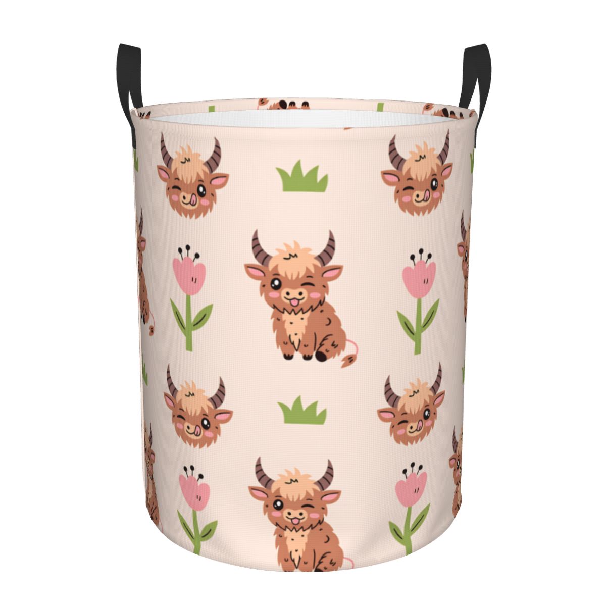 Baby Nursery Laundry Basket - سلة غسيل لطيفة على شكل أبقار