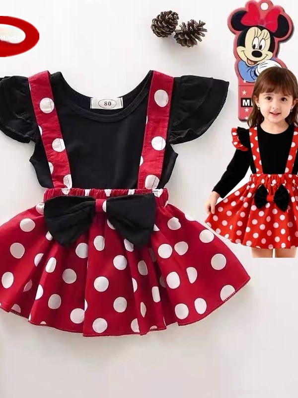 Baby Nursery Outfits - فستان أميرة للأطفال، زي تنكري ميكي