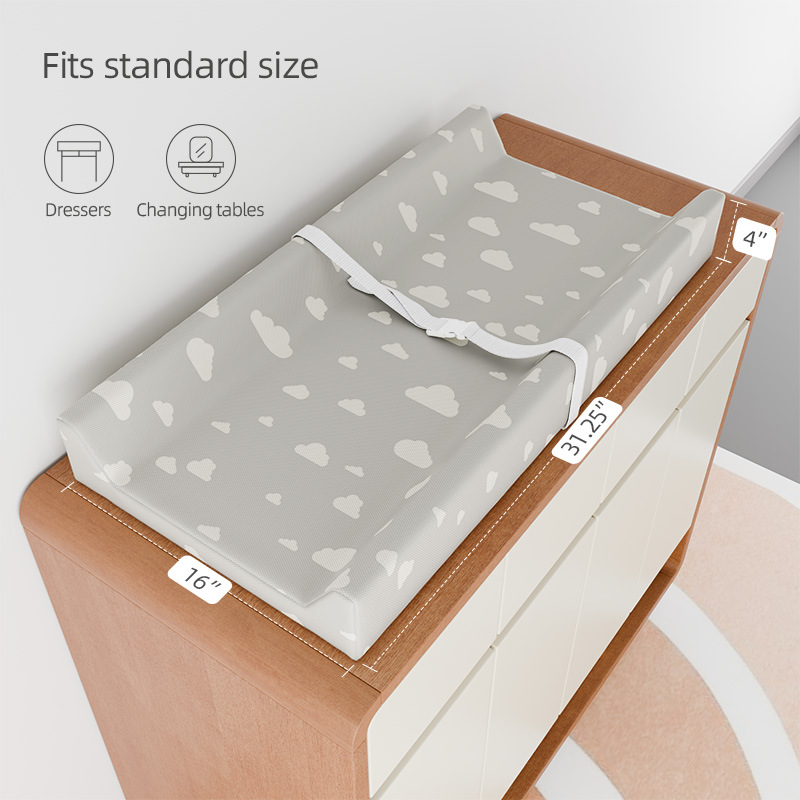 Baby Mattress Waterproof - وسادة تغيير حفاضات الأطفال مع غطاء