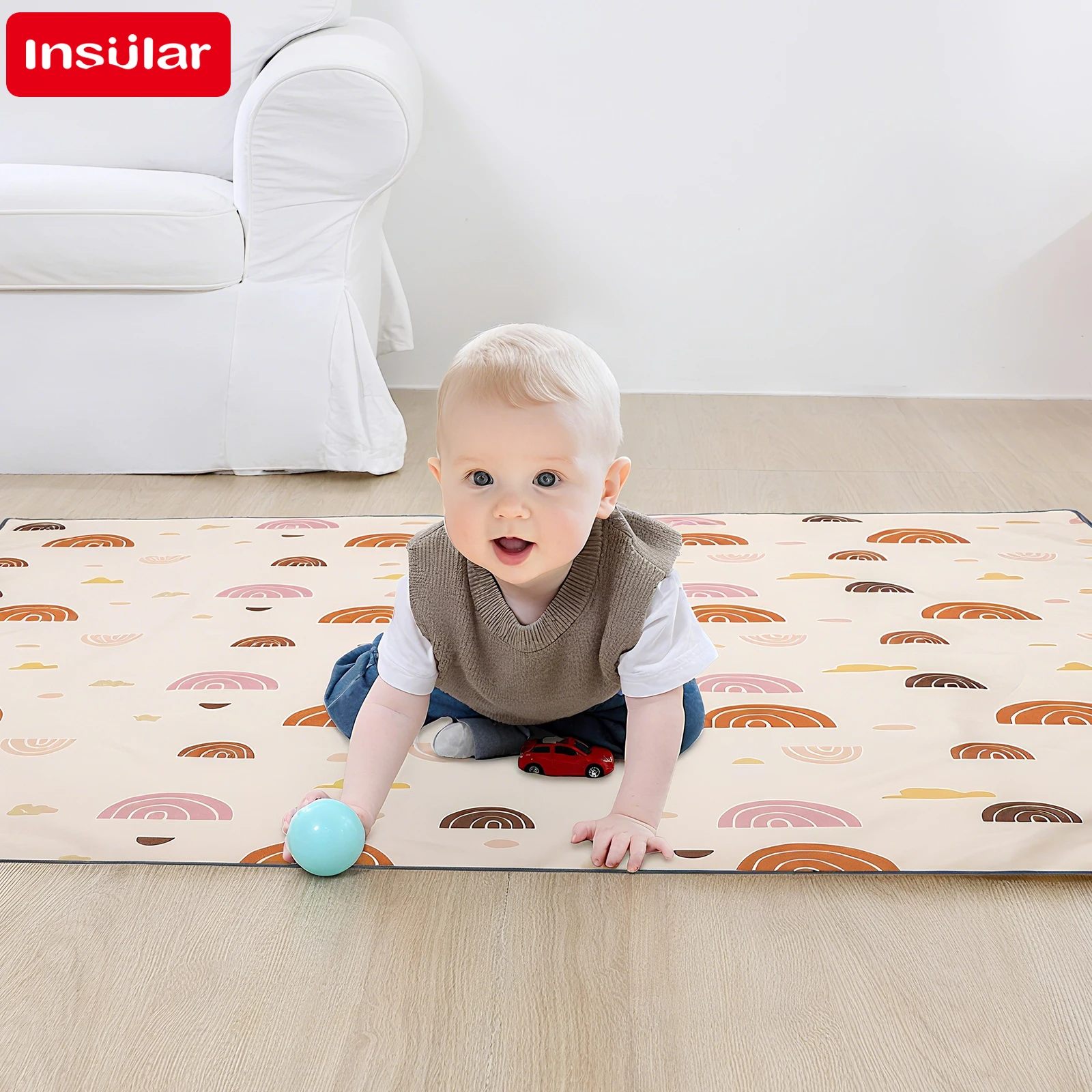 Baby Mattress Waterproof - INSULAR الاطفال التعليمية فراش طوي الطفل