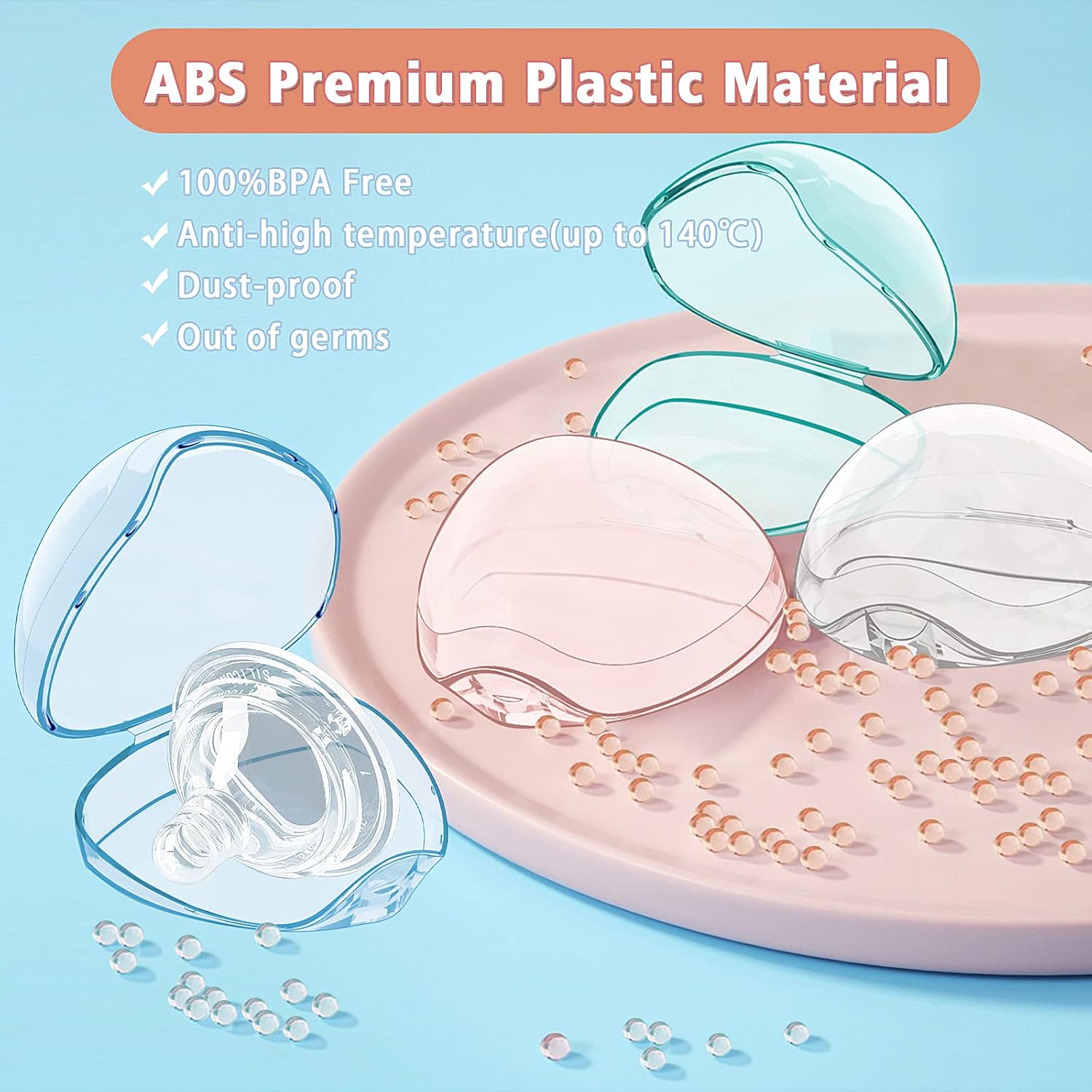 Pacifier Sterilizer Case - حامل اللهاية - علبة لحفظ لهاية