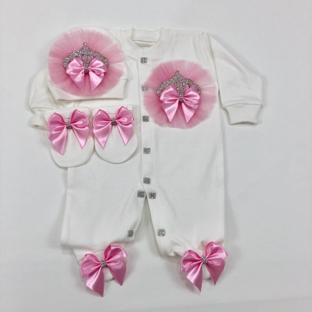 Baby Nursery Outfits - 3 قطعة الوليد الطفل القادم المنزل