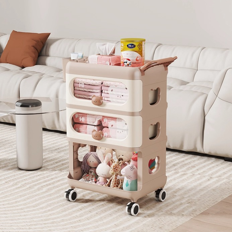 Baby Nursery Cart - ‌ منظم تخزين الأطفال، عربة حضانة