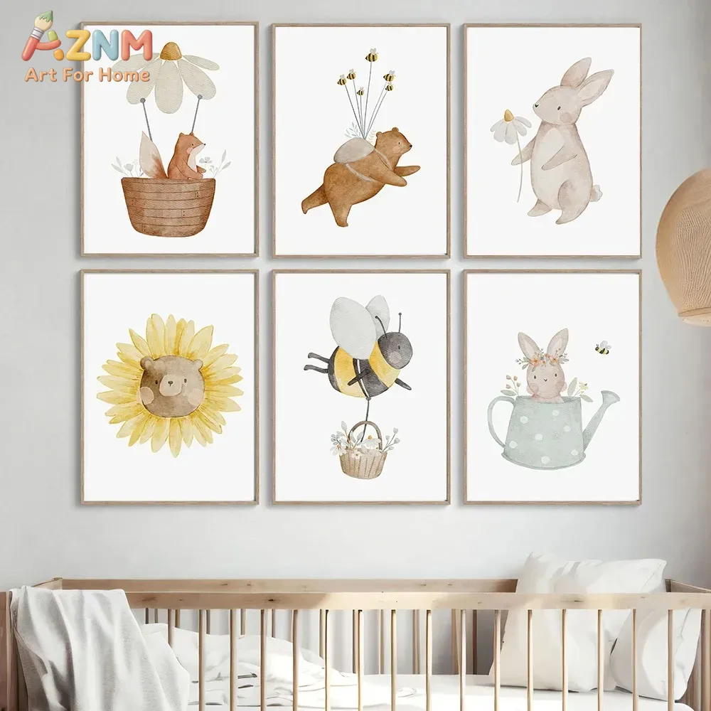 لوحة فنية جدارية من القماش بتص - مراجعة Baby Nursery Frames وسعره