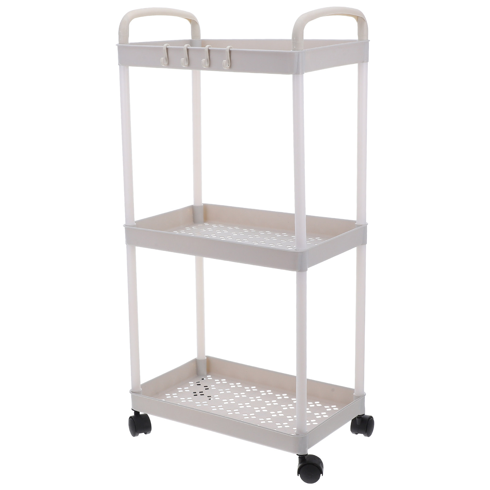 عربة مطبخ متحركة بثلاث طبقات ب - مراجعة Baby Nursery Cart وسعره