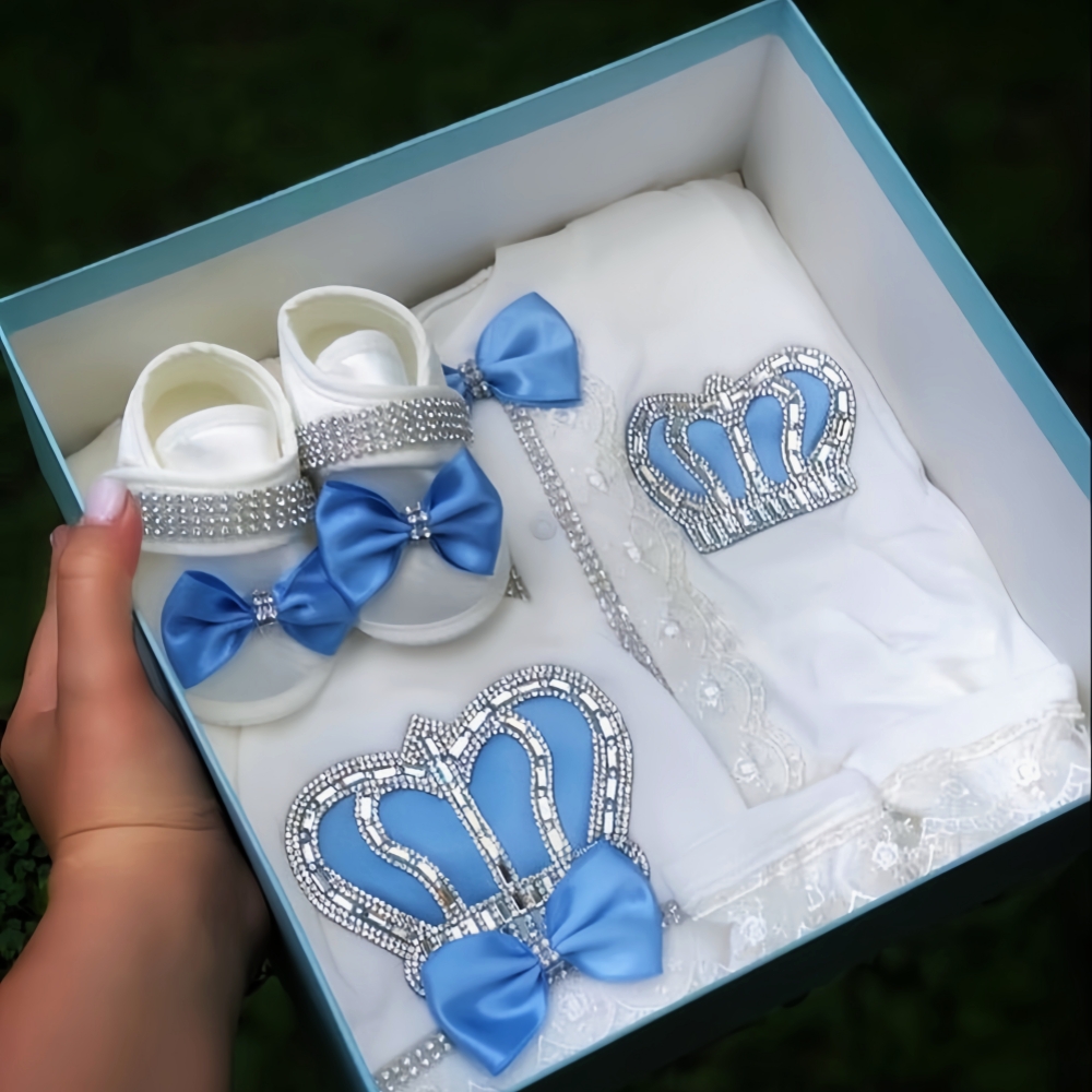 Dollbling المعمودية الزي الصبي - مراجعة Baby Nursery Outfits وسعره
