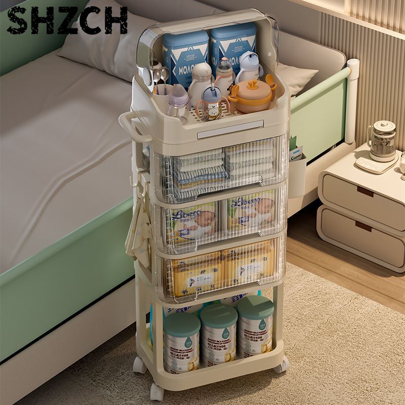 عربة أطفال متعددة الطبقات قابل - مراجعة Baby Nursery Cart وسعره