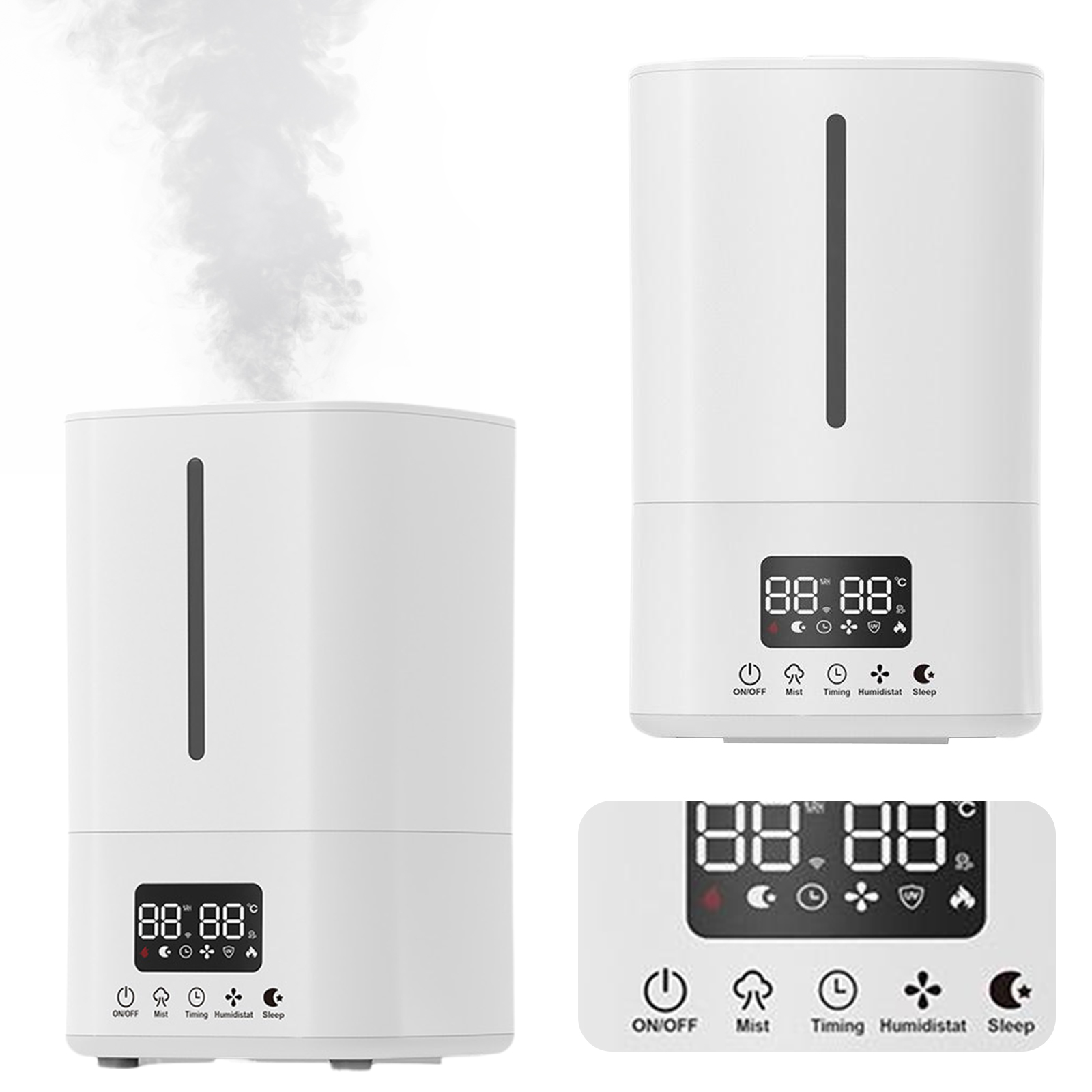 جهاز ترطيب الهواء سعة 5 لتر مع - مراجعة Baby Nursery Humidifier وسعره