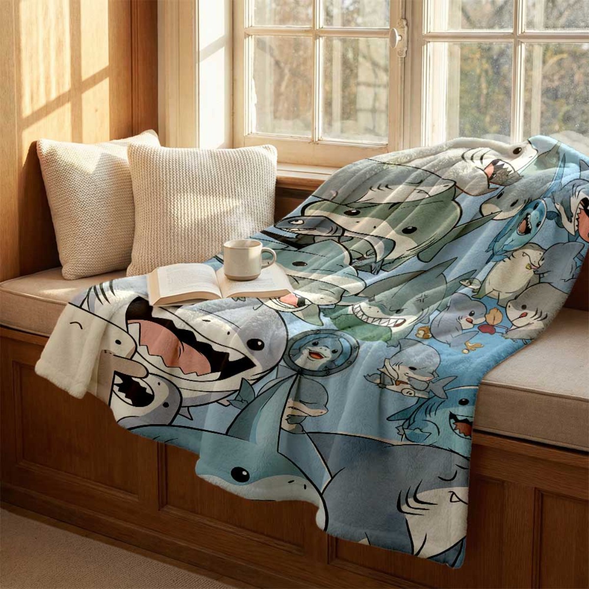 بطانية صوف كبيرة بتصميم كرتوني - مراجعة Baby Nursery In Hospital وسعره