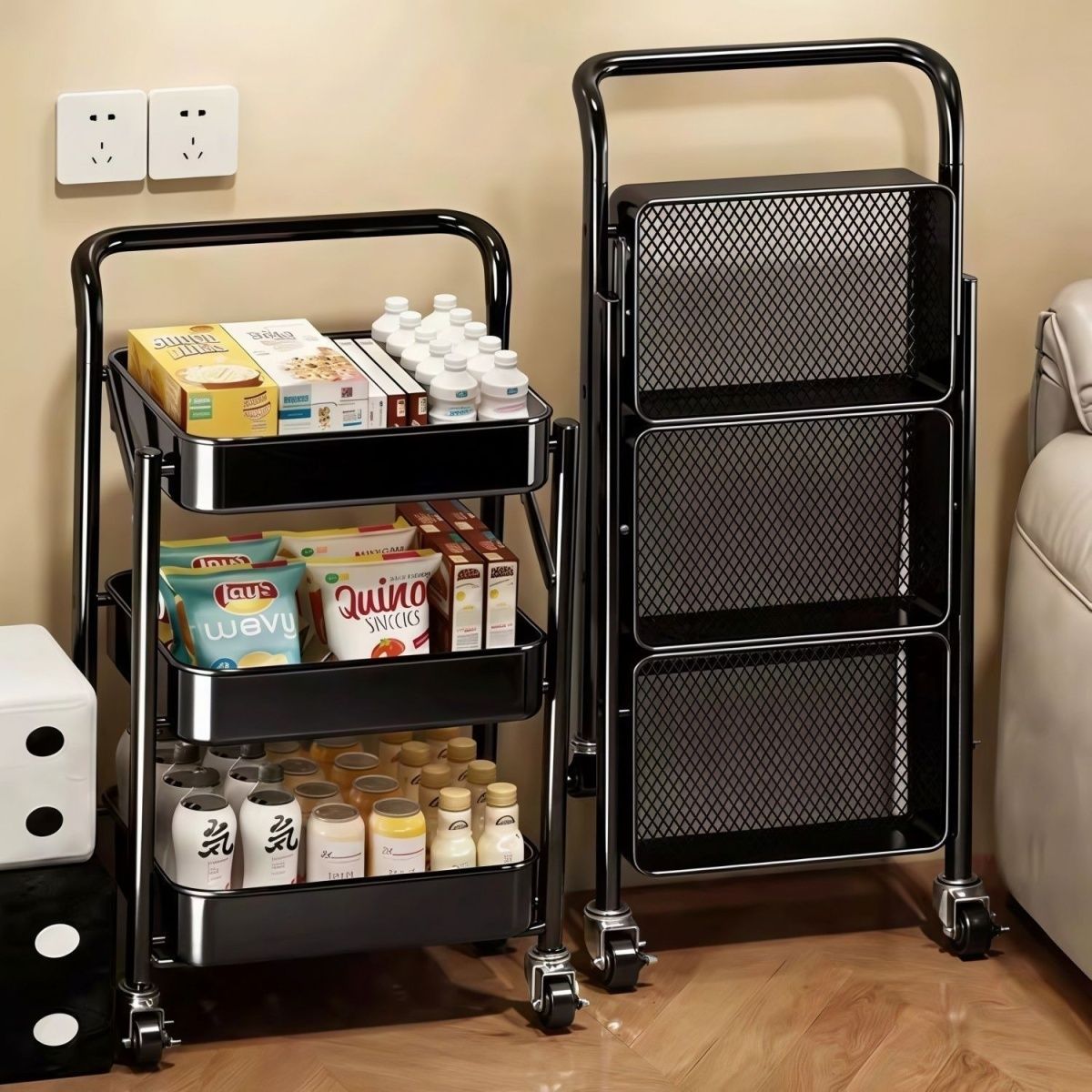 عربة تخزين متعددة الاستخدامات  - مراجعة Baby Nursery Cart وسعره