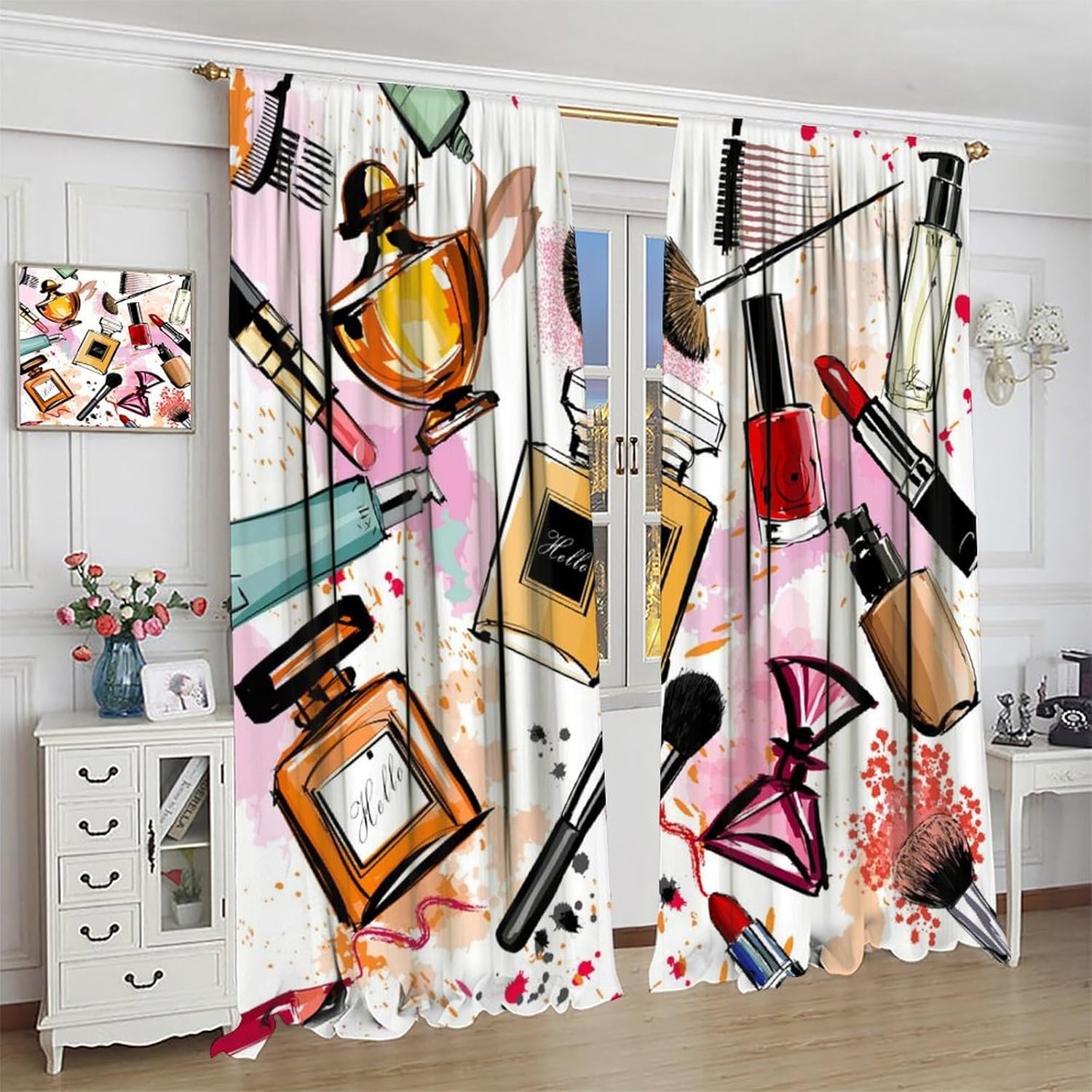 أزياء الفتيات ستائر التعتيم ام - مراجعة Blackout Curtain Nursery وسعره