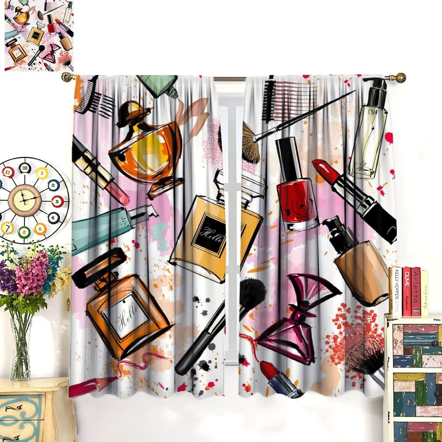 أزياء الفتيات ستائر التعتيم ام - مراجعة Blackout Curtain Nursery وسعره