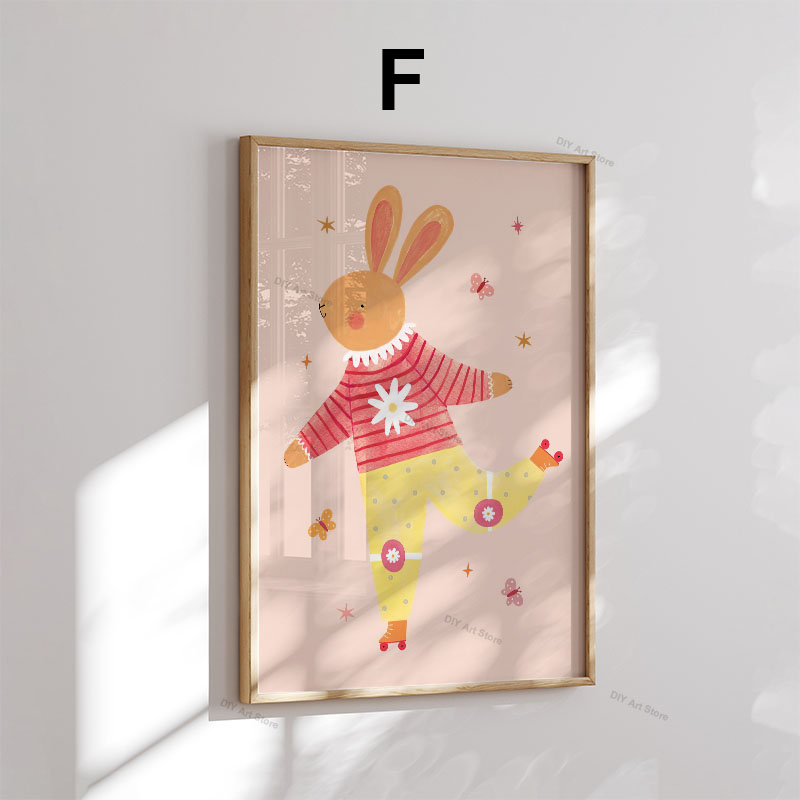 لوحات فنية جدارية كرتونية مضحك - مراجعة Baby Nursery Artwork وسعره