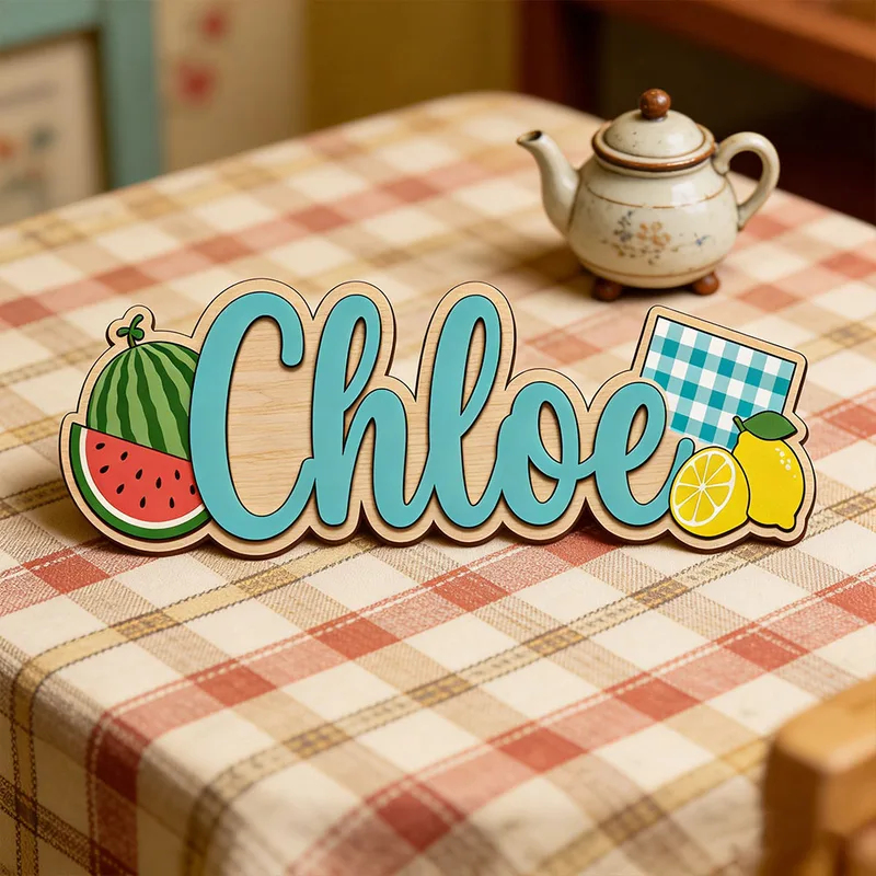 لافتة خشبية مخصصة بتصميم البطي - مراجعة Baby Nursery Themes وسعره