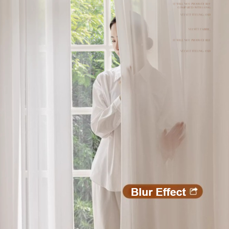 ستائر شيفون فاخرة بيضاء صلبة ع - مراجعة Blackout Curtain Nursery وسعره