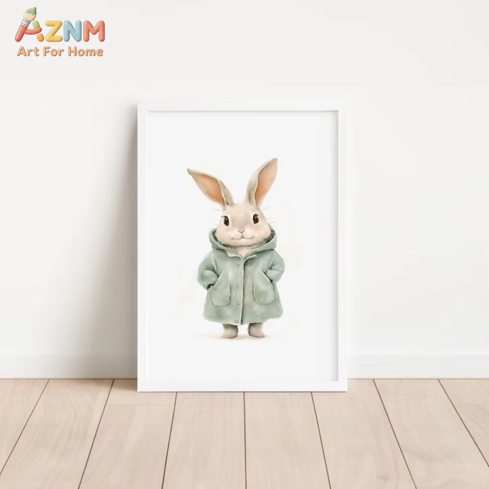 لوحة فنية جدارية قماشية من AZN - مراجعة Baby Nursery Outfits وسعره