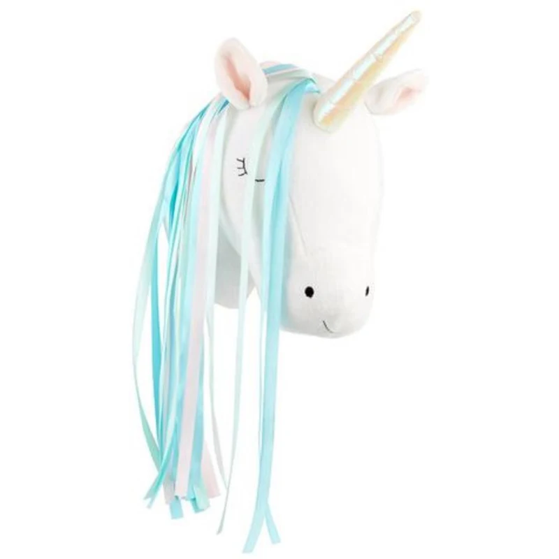 زينة حائط على شكل رأس حيوان وح - مراجعة Baby Unicorn Nursery وسعره