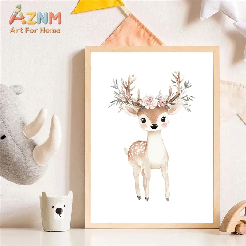 لوحة فنية مائية من AZNM بتصميم - مراجعة Baby Unicorn Nursery وسعره