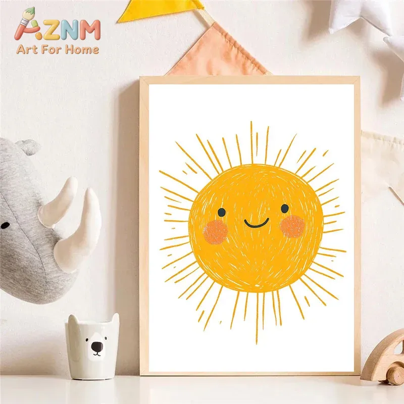 لوحة فنية مائية من AZNM بتصميم - مراجعة Baby Unicorn Nursery وسعره