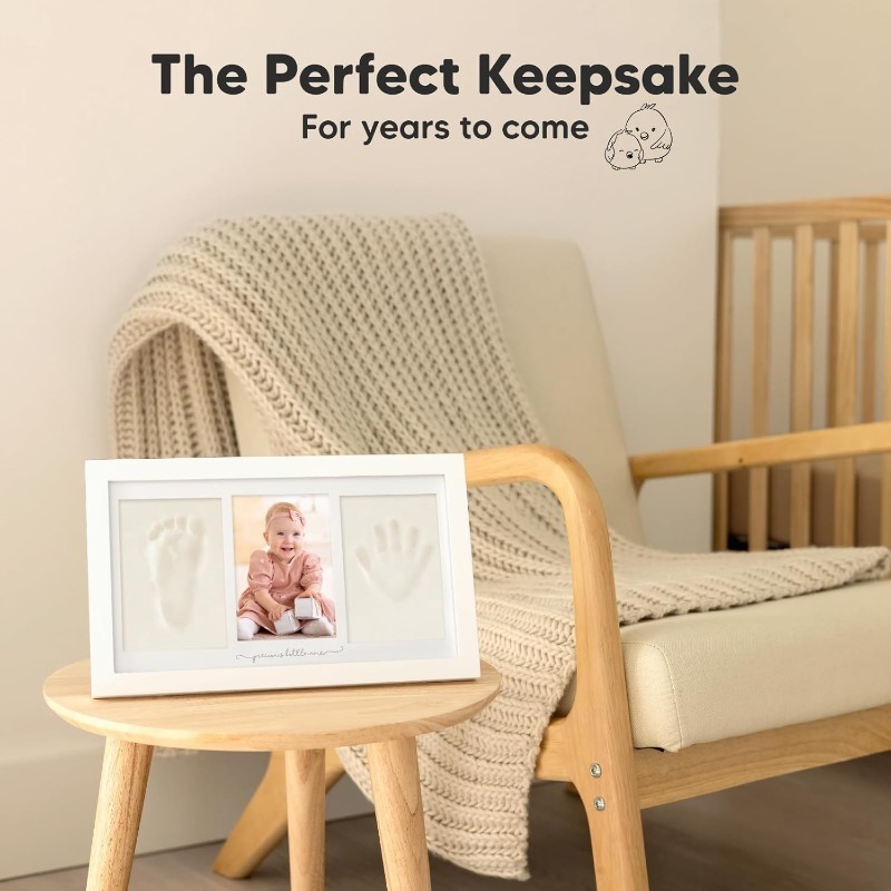 طقم طين بصمة اليد للأطفال إطار - مراجعة Baby Nursery Frames وسعره