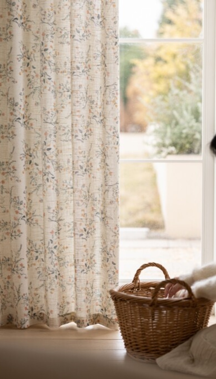 ستائر قطنية مطبوعة من الكتان ل - مراجعة Blackout Curtain Nursery وسعره