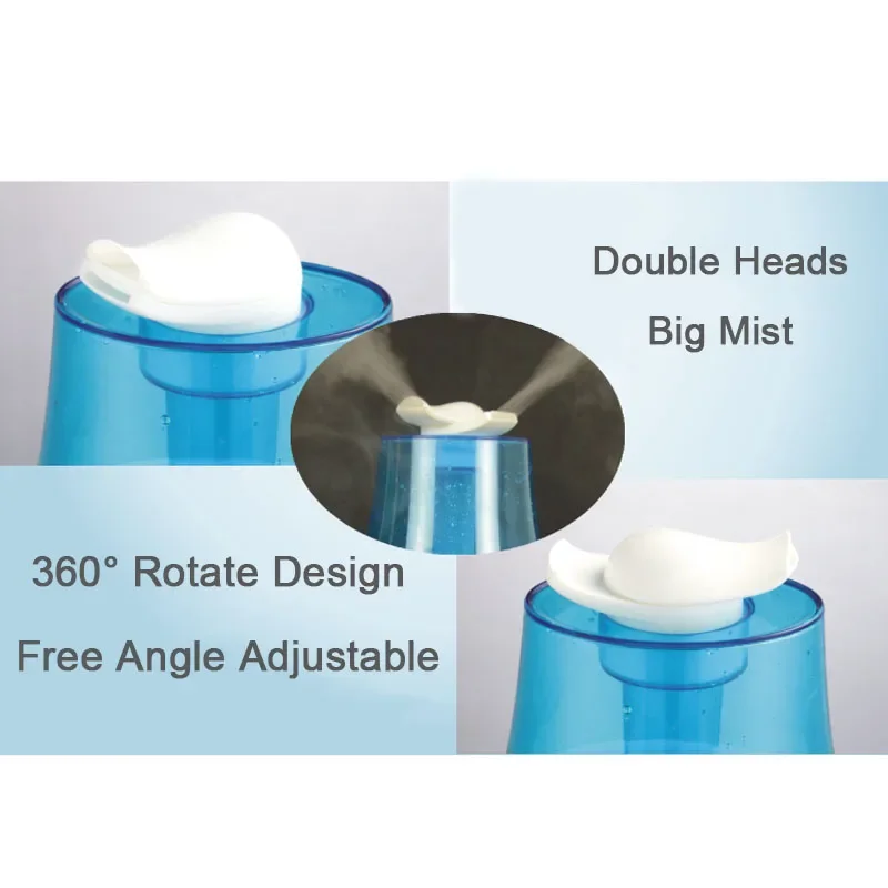 3000 مللي مرطب الهواء بالموجات - مراجعة Baby Nursery Humidifier وسعره