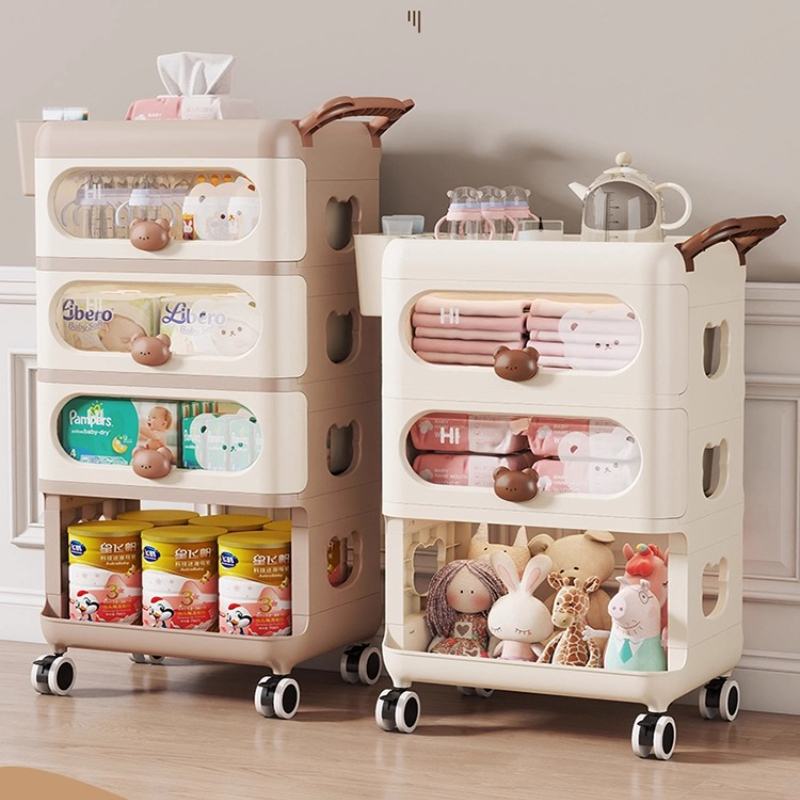 ‌ منظم تخزين الأطفال، عربة حضا - مراجعة Baby Nursery Cart وسعره