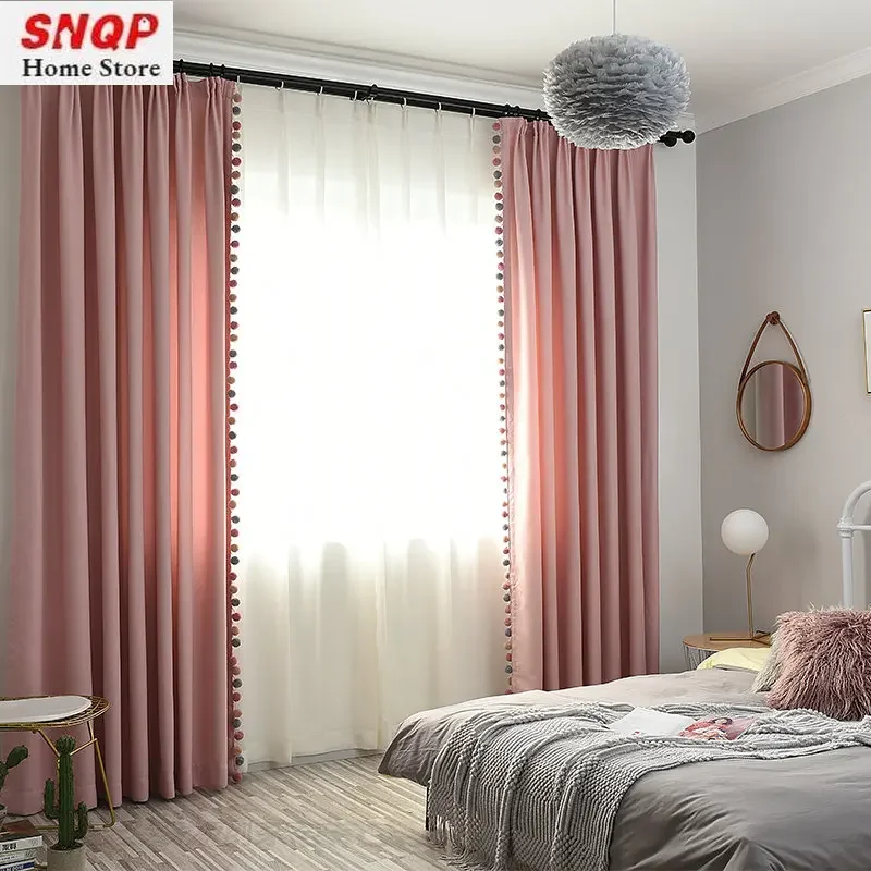 الوردي ستائر التعتيم لغرفة الم - مراجعة Blackout Curtain Nursery وسعره