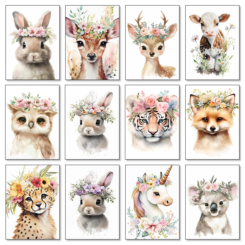 طفل الدب الأرنب الغزلان الراكو - مراجعة Baby Unicorn Nursery وسعره