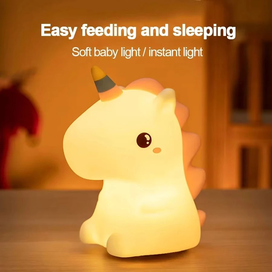 مصباح ليلي LED على شكل وحيد ال - مراجعة Baby Unicorn Nursery وسعره
