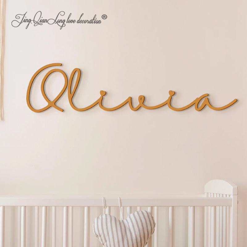 لافتة خشبية مخصصة باسم الطفل،  - مراجعة Baby Nursery Artwork وسعره