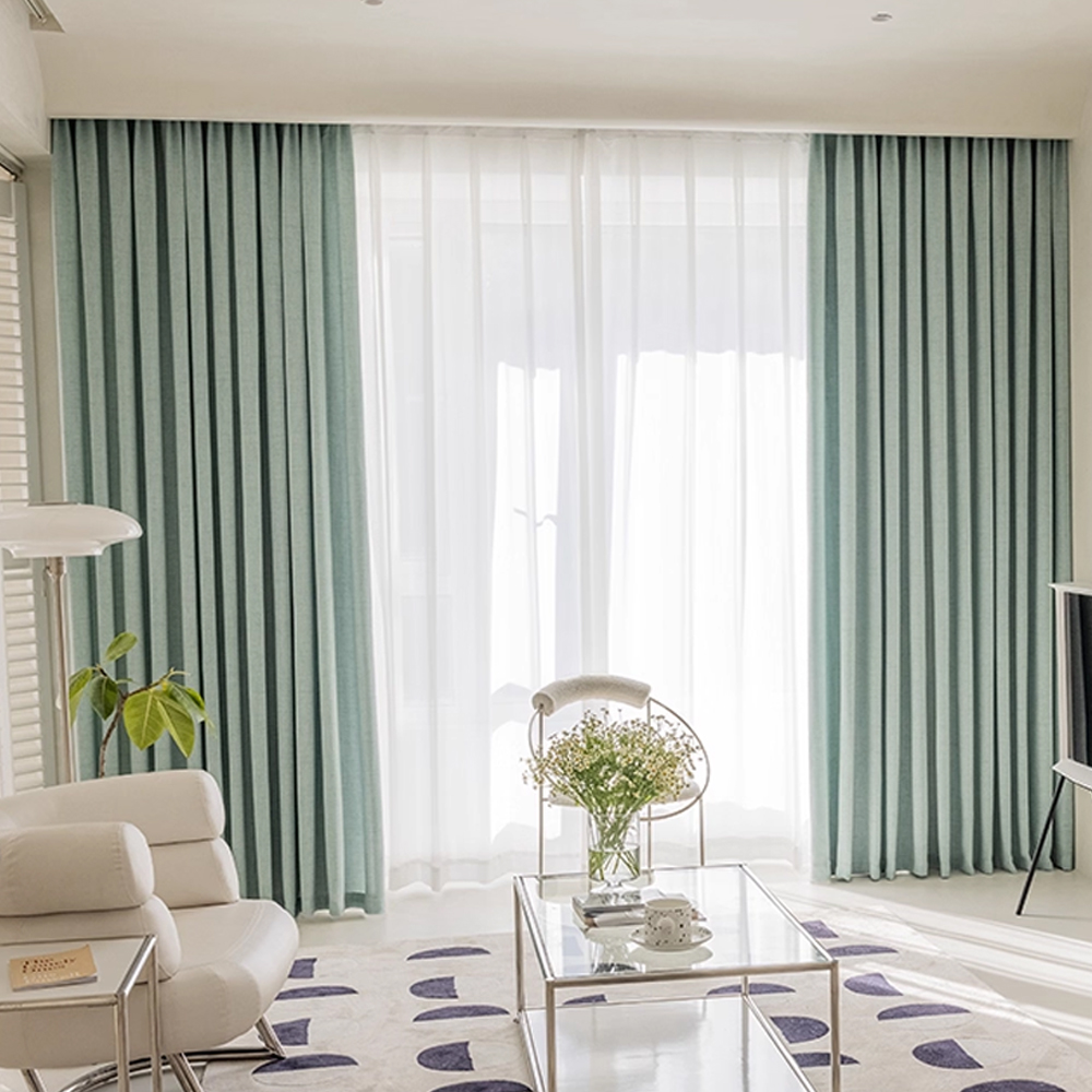 1 قطعة شاشة نافذة ملونة بسيطة  - مراجعة Blackout Curtain Nursery وسعره